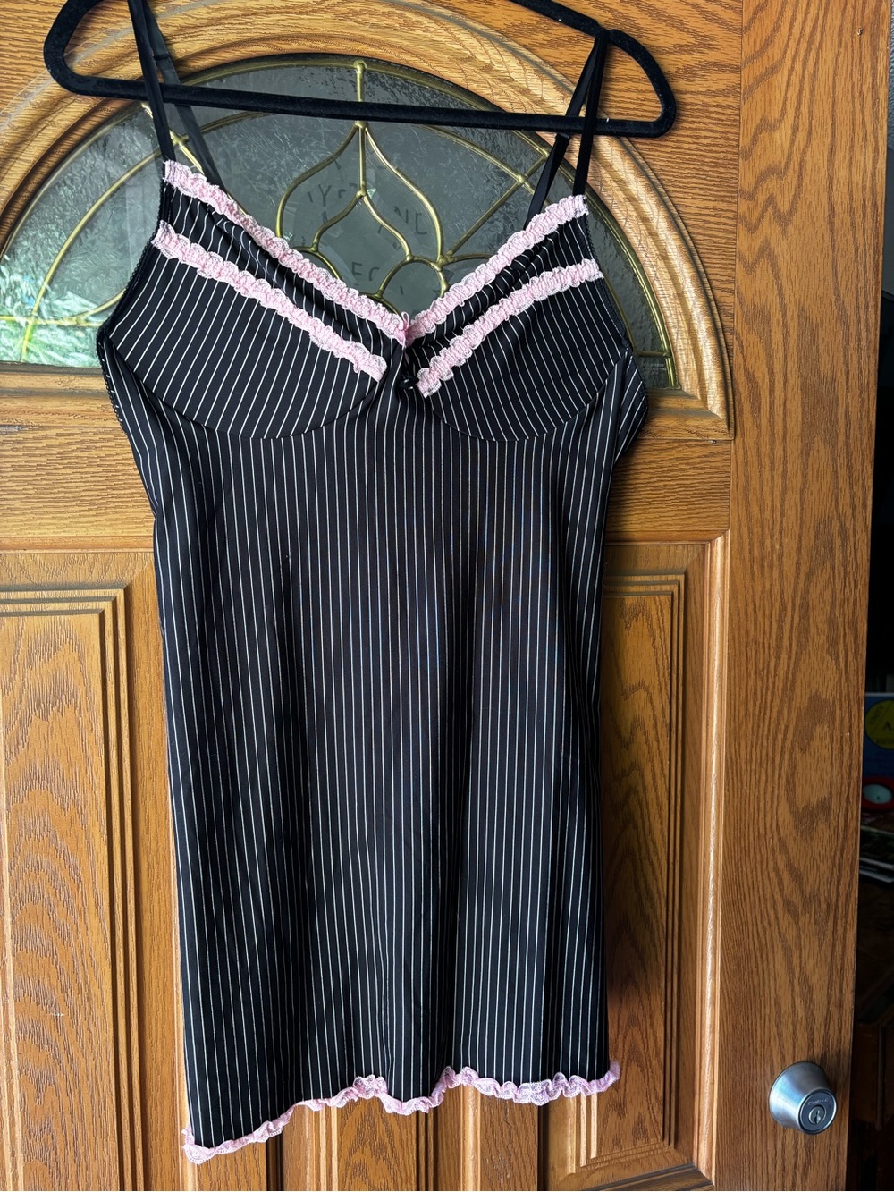 Adorable Lingerie stretch Babydoll Chemise. Great Condition. Panties are New
